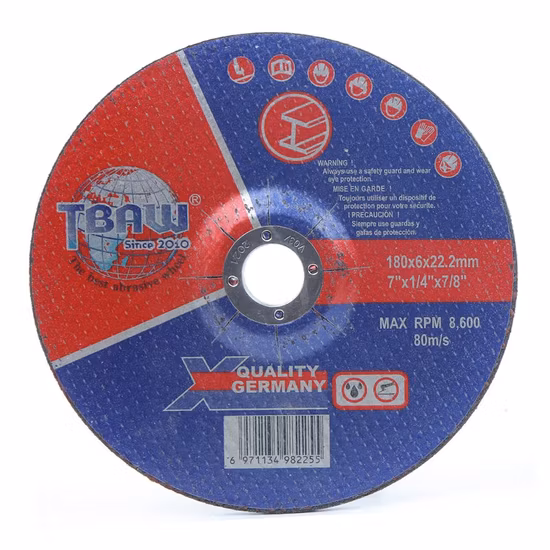 T27 7inch 180*6.0*22mm Grinding Stone Abrasive Tools Abrasivos Disco De Corte