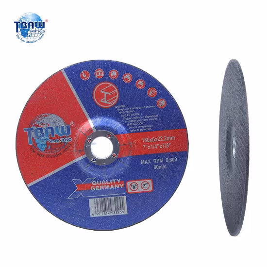 T27 7inch 180*6.0*22mm Grinding Stone Abrasive Tools Abrasivos Disco De Corte